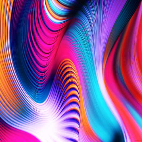 Psychedelic V.6 12x12 Heat Transfer Vinyl Sheet