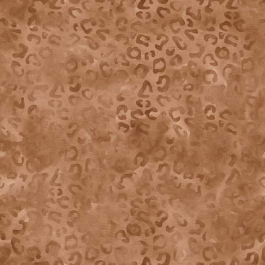 Brown Leopard 12x12 Patterned Vinyl Sheet