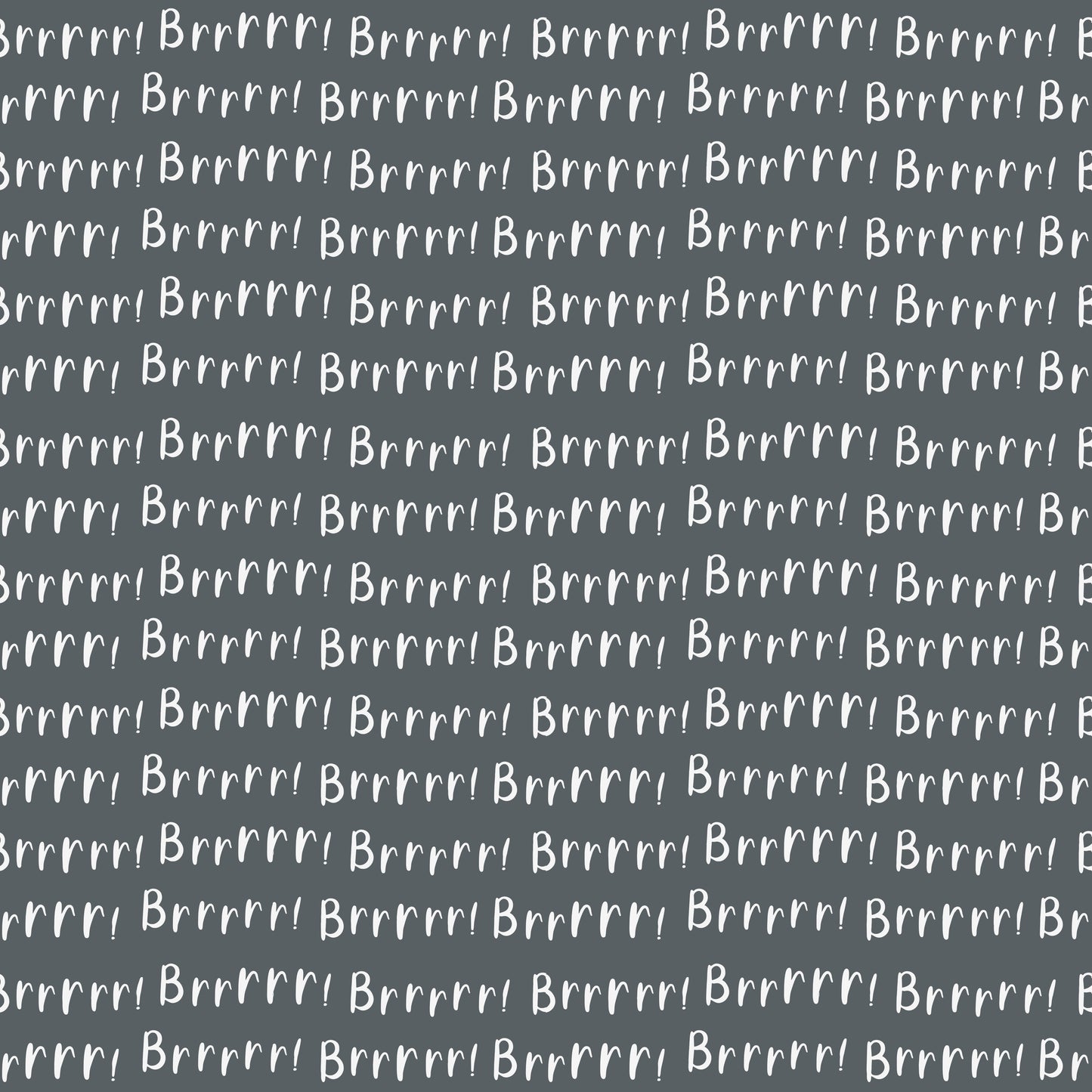 Brrrrrr 12x12 Patterned Vinyl Sheet