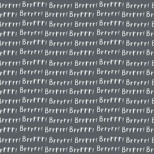 Brrrrrr 12x12 Patterned Vinyl Sheet