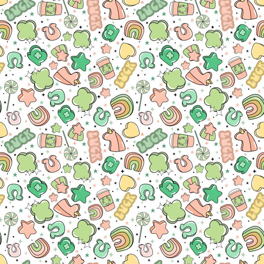 Chunky Lucky Charms 12x12 Patterned Vinyl Sheet