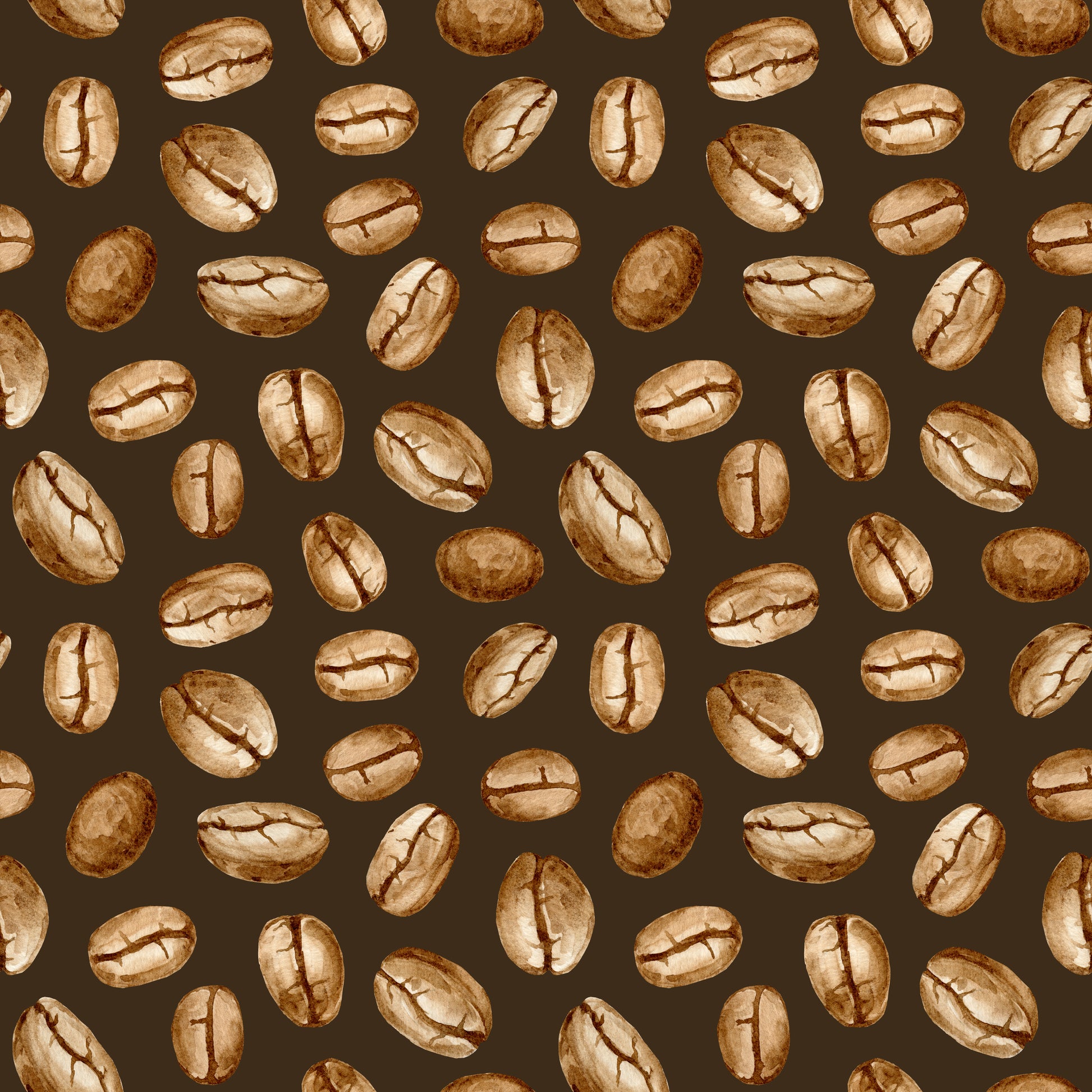 Coffee Beans 12x12 Patterned Vinyl Sheet