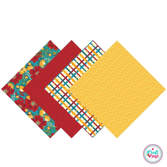 Country Farmhouse Patterned Vinyl Pack
