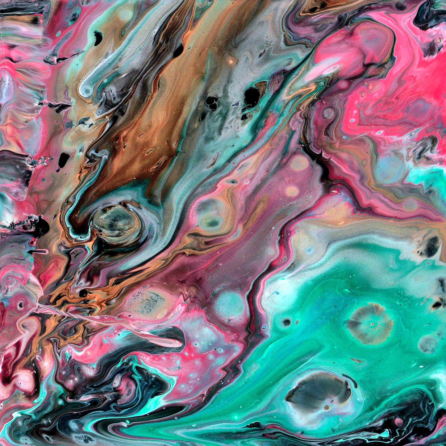 Dark & Bubbly Swirls 12x12 Patterned Vinyl Sheet