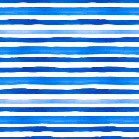 Dark Blue Watercolor Stripes 12x12 Patterned Vinyl Sheet