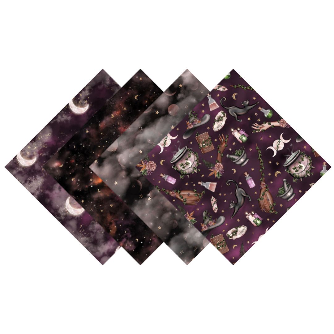 Dark Witch Patterned Vinyl Pack