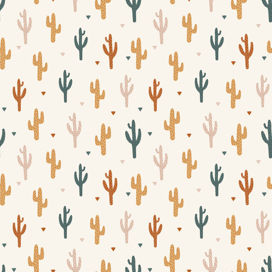 Desert Cactus 12x12 Patterned Vinyl Sheet
