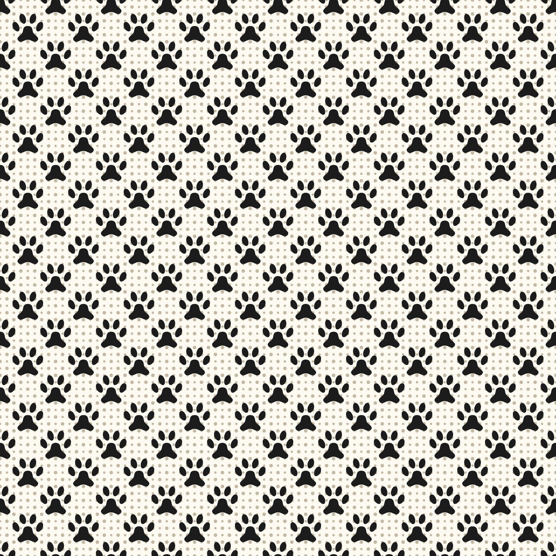 Paw Prints 12x12 Patterned Vinyl Sheet