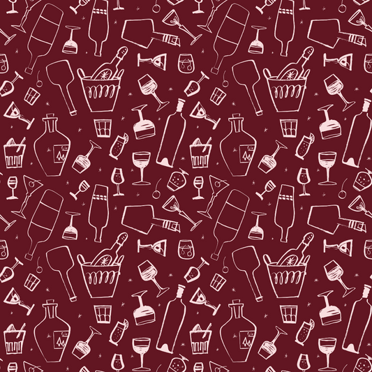 Cheers 12x12 Patterned Vinyl Sheet