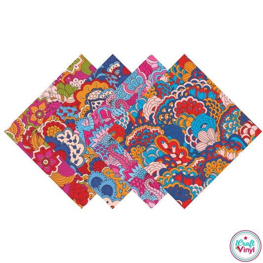 Exotic Florals Patterned Pack