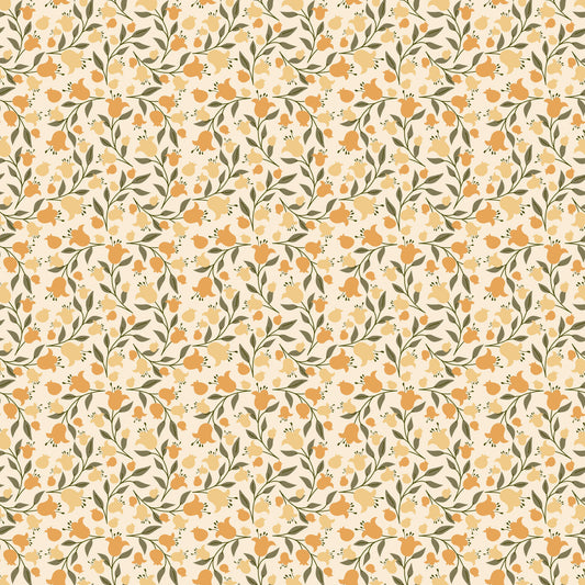 Fall Honey Bells 12x12 Patterned Vinyl Sheet