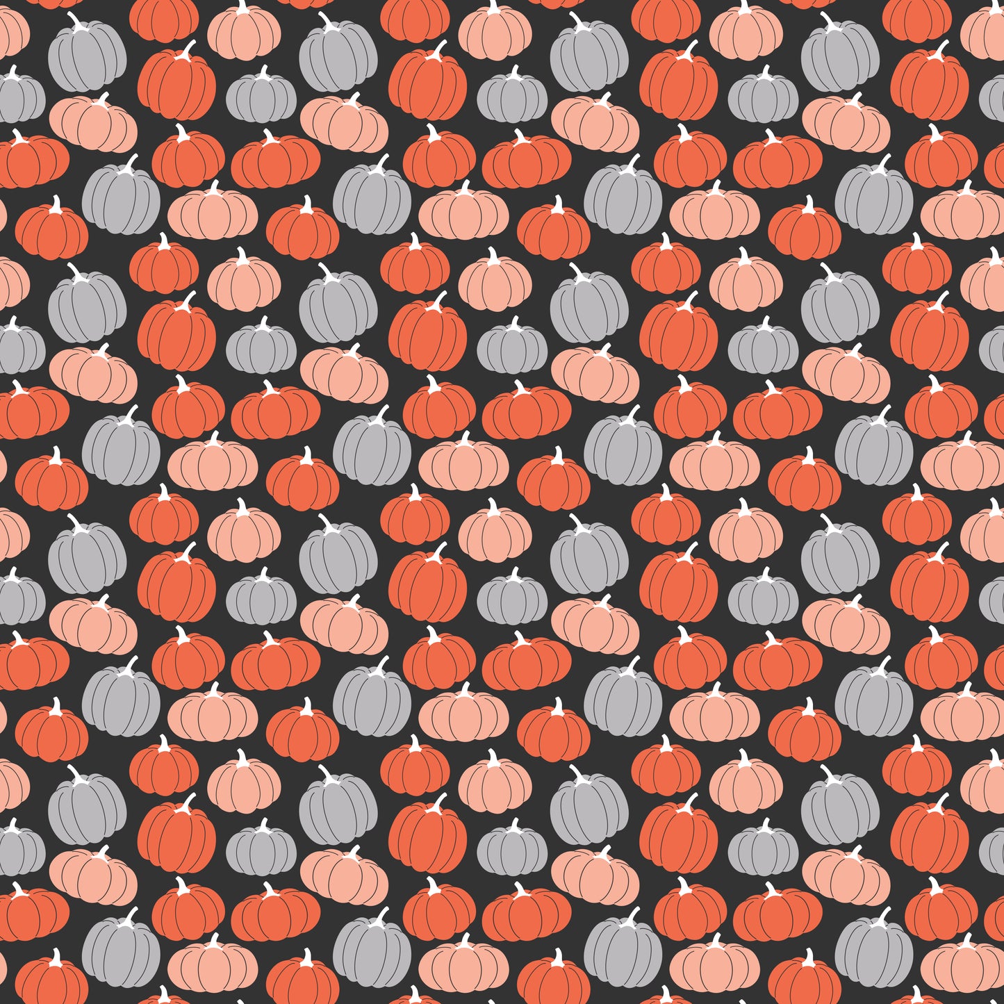Fall Pumpkin Patch 12x12 Patterned Vinyl Sheet