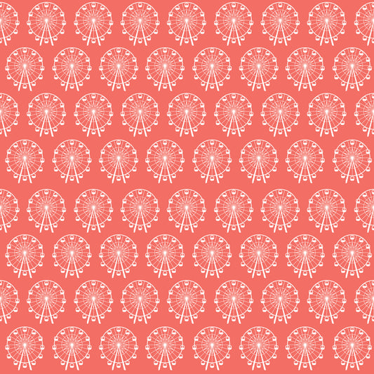 Ferris Wheels 12x12 Patterned Vinyl Sheet