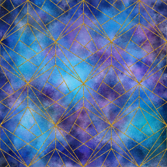 Geometric Galaxy 12x12 Patterned Vinyl Sheet
