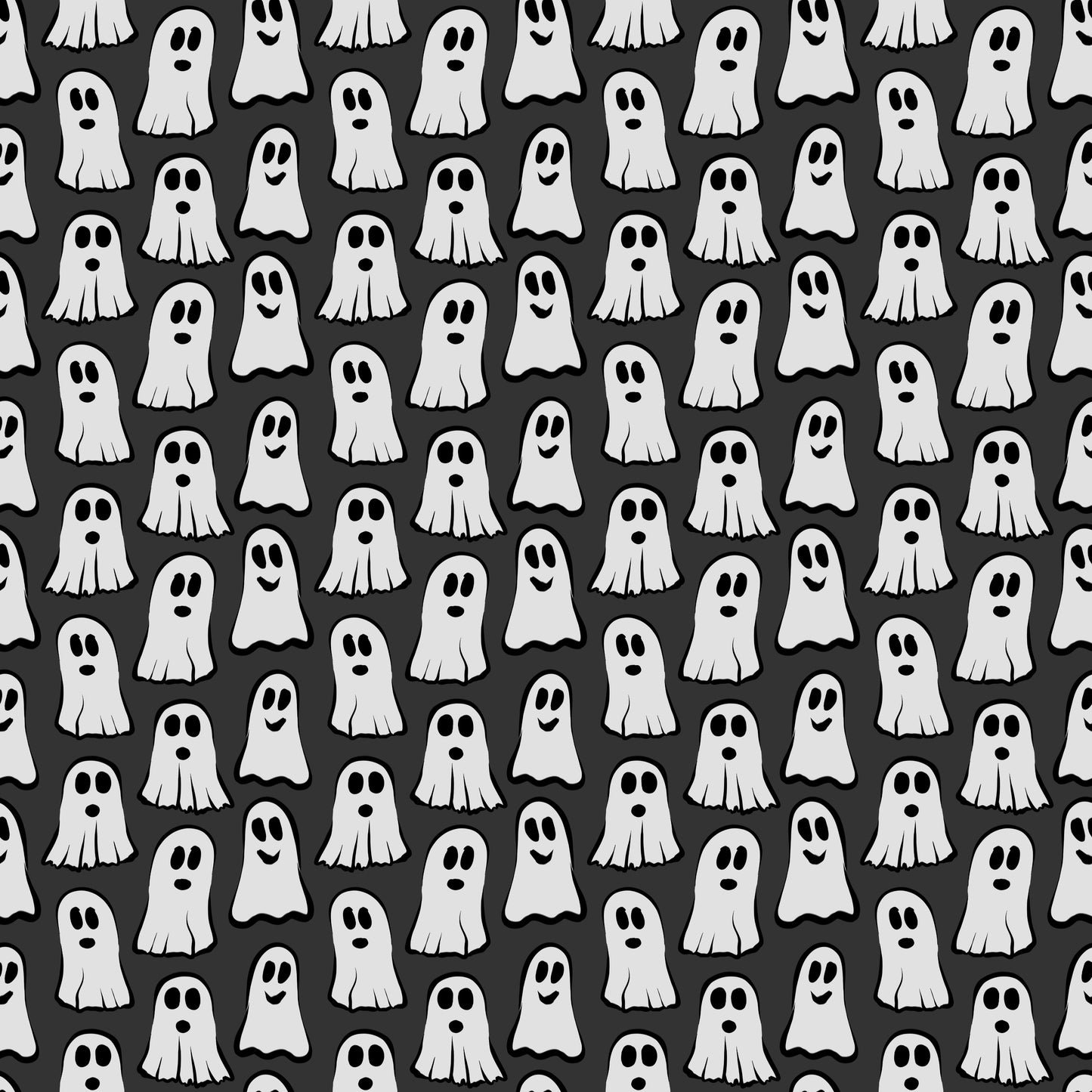 Group of Ghosts 12x12 Patterned Vinyl Sheet