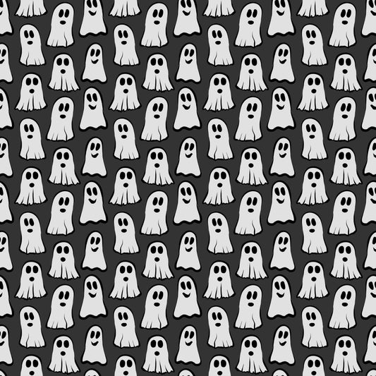 Group of Ghosts 12x12 Patterned Vinyl Sheet