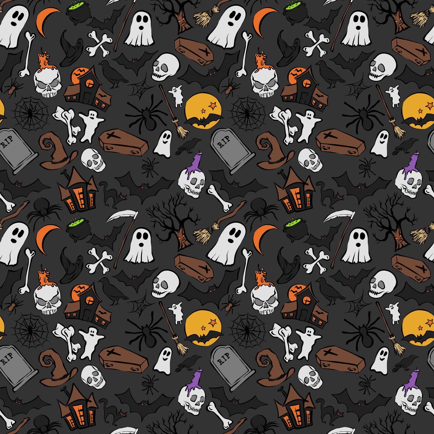 Hall-O-Scream 12x12 Patterned Vinyl Sheet