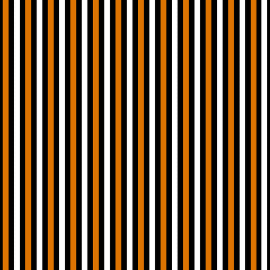 Halloween Stripes 12x12 Patterned Vinyl Sheet