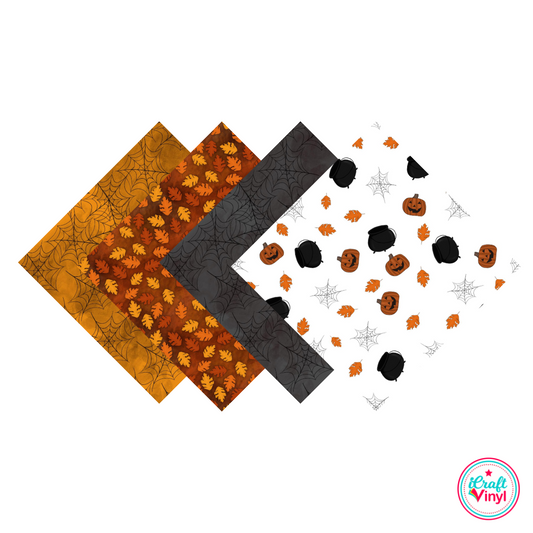 Halloween Patterned HTV Pack