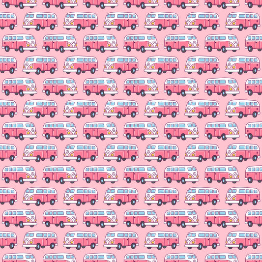 Hippie Vans 12x12 Patterned Vinyl Sheet