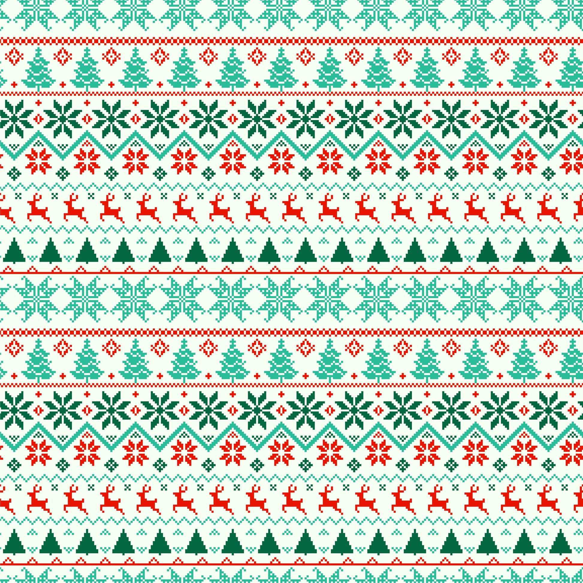 Holiday Sweater V.2 12x12 Patterned Vinyl Sheet