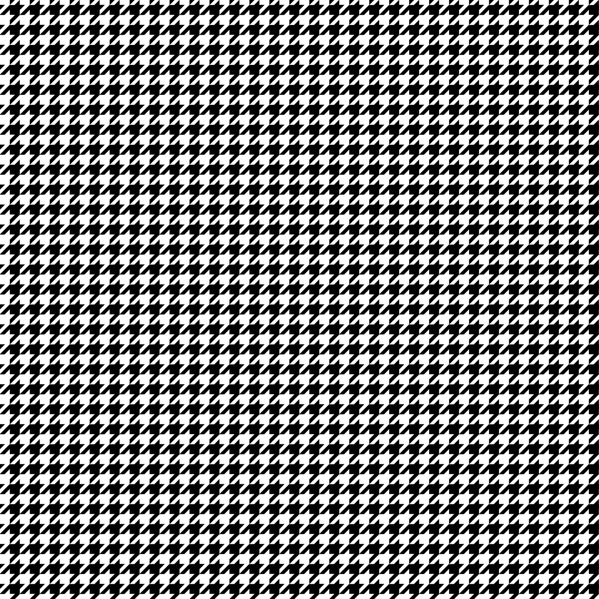 Hounds tooth 12x12 Patterned Vinyl Sheet