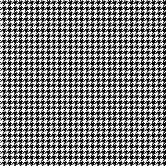Hounds tooth 12x12 Patterned Vinyl Sheet