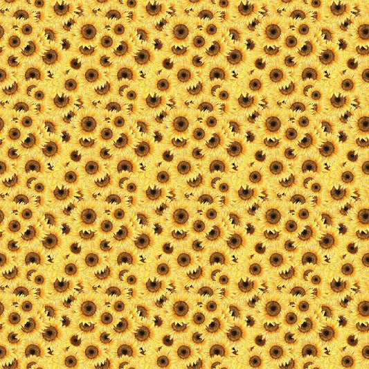 Sunflowers 12x12 Patterned Vinyl Sheet