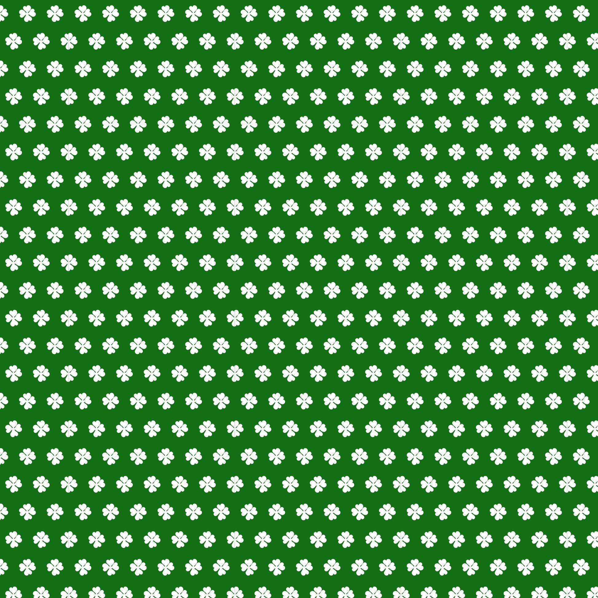 Luck of the Shamrock Patterned Vinyl Sheet