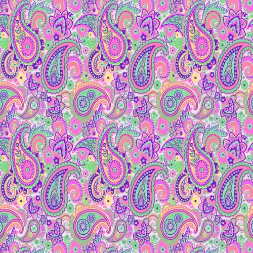 Paisley 12x12 Patterned Vinyl Sheet