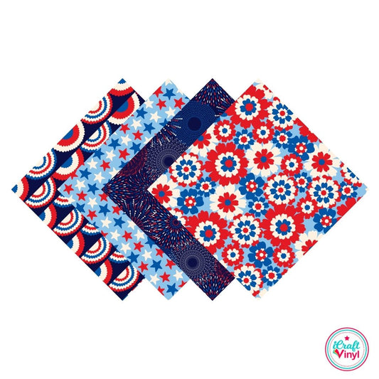 Independence Day Celebration Patterned Vinyl Pack
