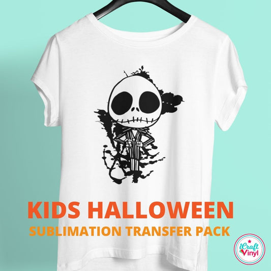 Kids Halloween Sublimation Transfer Pack
