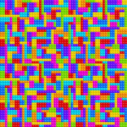 Lego 12x12 Patterned Vinyl Sheet