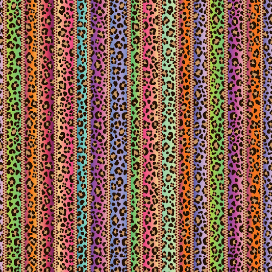 Leopard Serape V.2 Patterned Vinyl Sheet