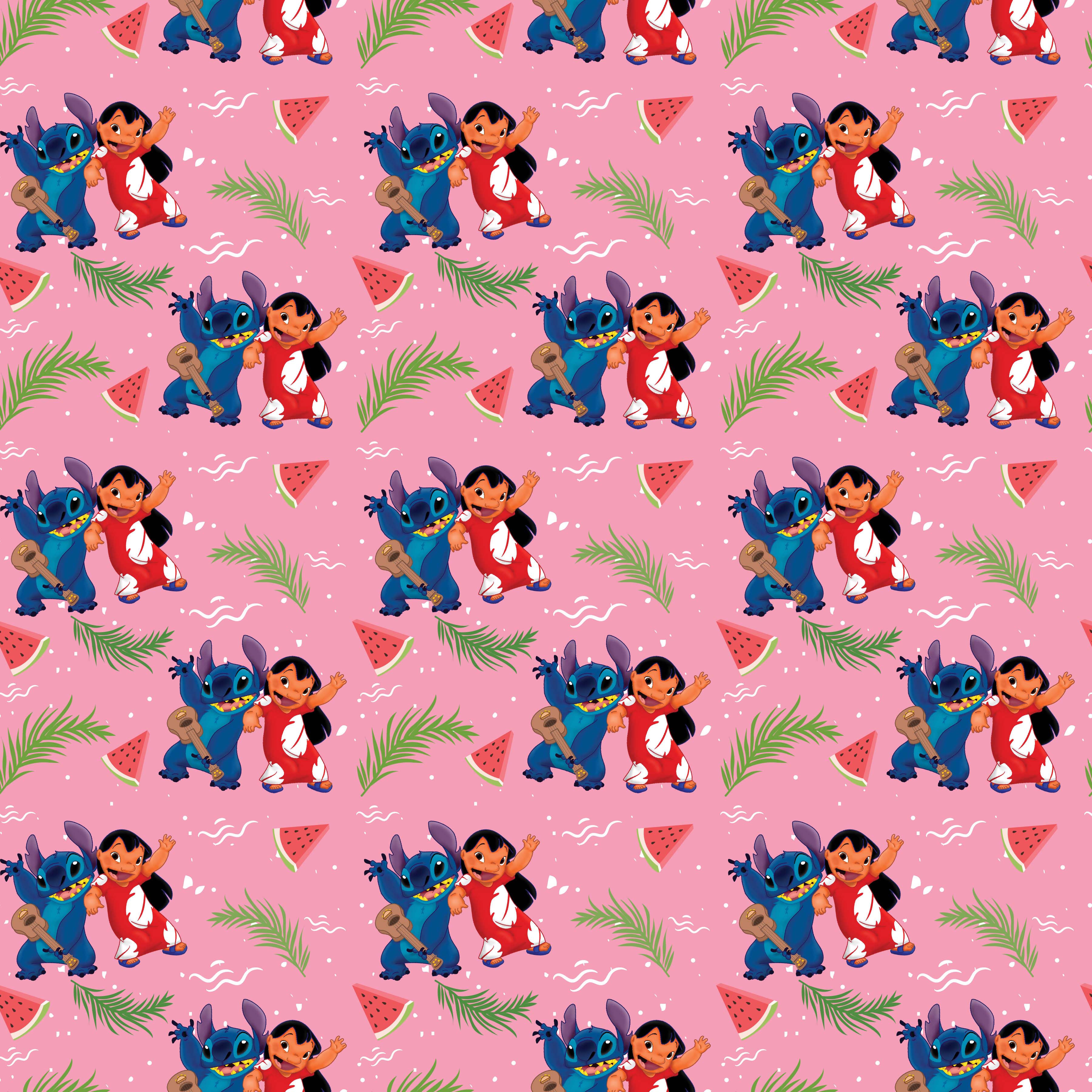 Lilo & Stitch Watermelon 12x12 Patterned Vinyl Sheet – iCraftVinyl