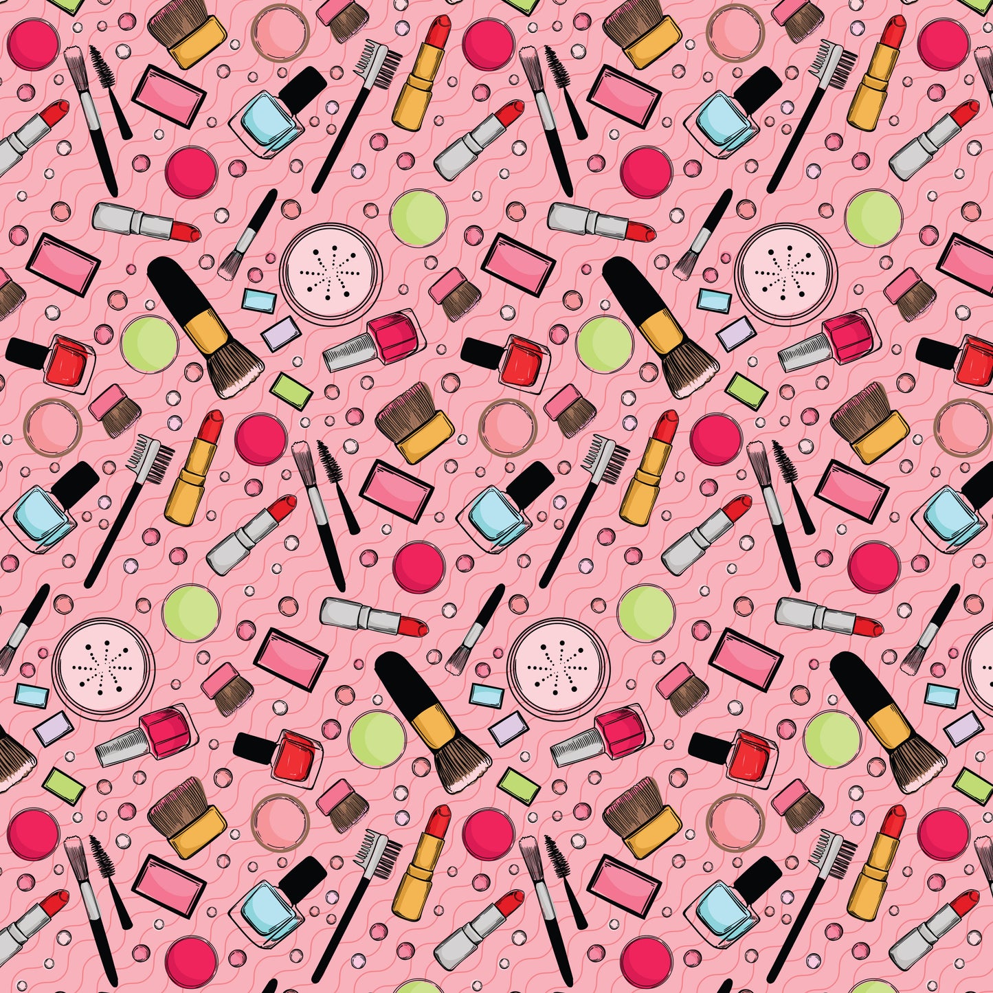 Makeup Bag 12x12 Patterned Vinyl Sheet