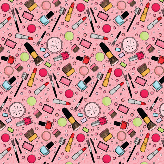 Makeup Bag 12x12 Patterned Vinyl Sheet