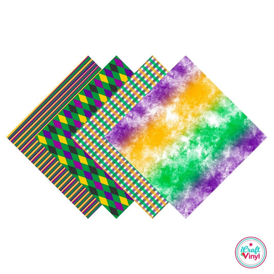 Mardi Gras Madness Patterned Pack