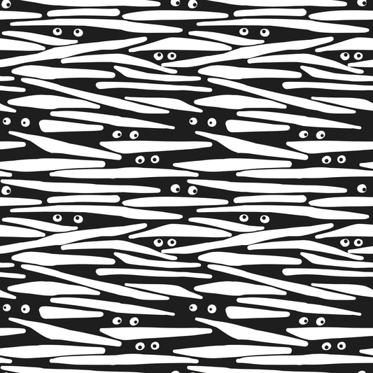 Mummy Eyes 12x12 Patterned Vinyl Sheet