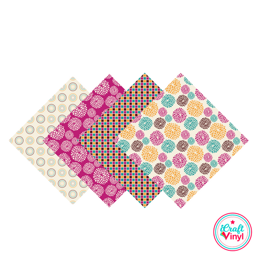 Boho Summer Patterned HTV Pack