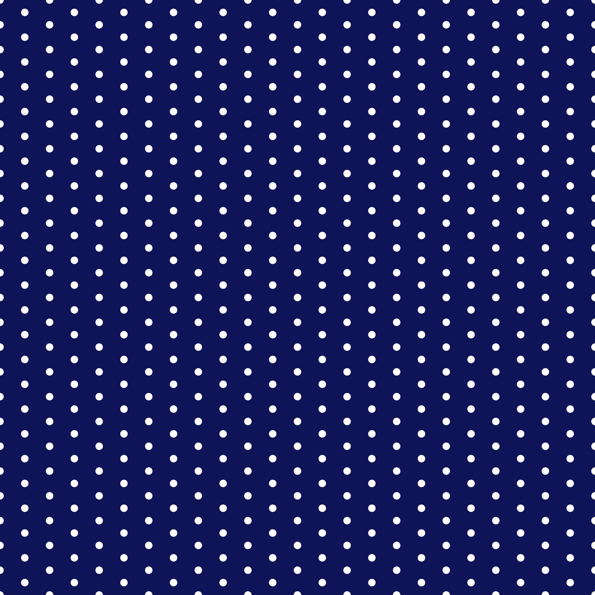 Navy Blue & White Polka Dots 12x12 Patterned Vinyl Sheet