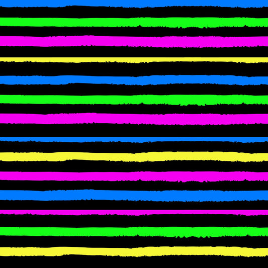 Neon Stripes 12x12 Patterned Vinyl Sheet