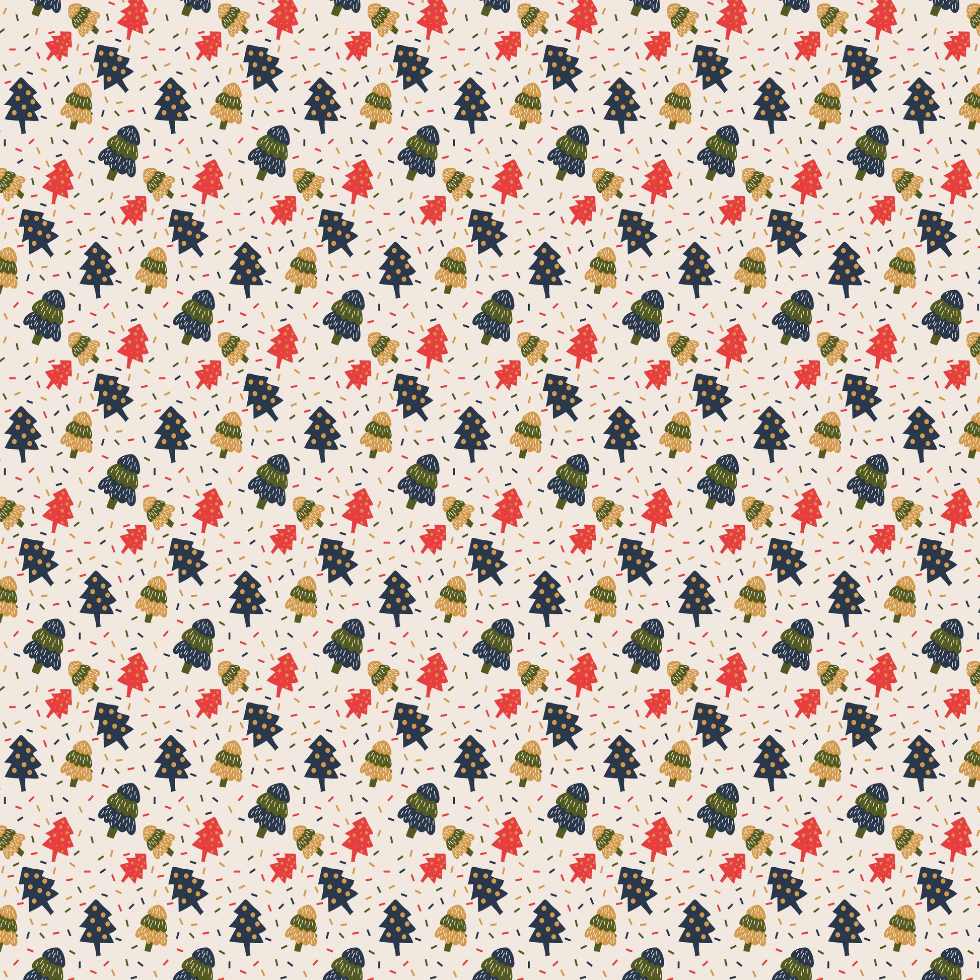 Oh Christmas Trees 12x12 Patterned Vinyl Sheet