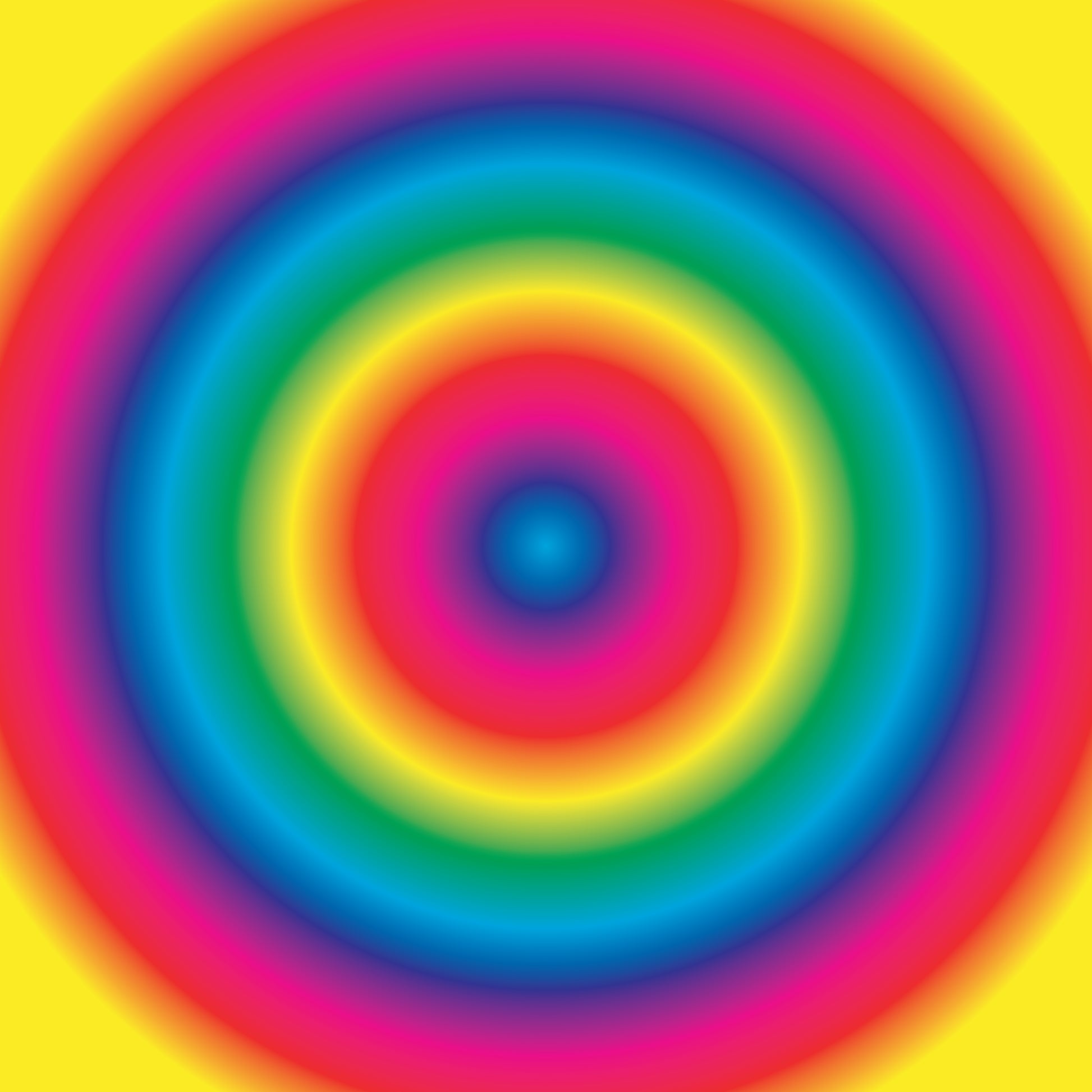 Ombre Rainbow Circle 12x12 Patterned Vinyl Sheet
