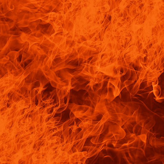 Bright Orange Fire 12x12 Patterned Vinyl Sheet