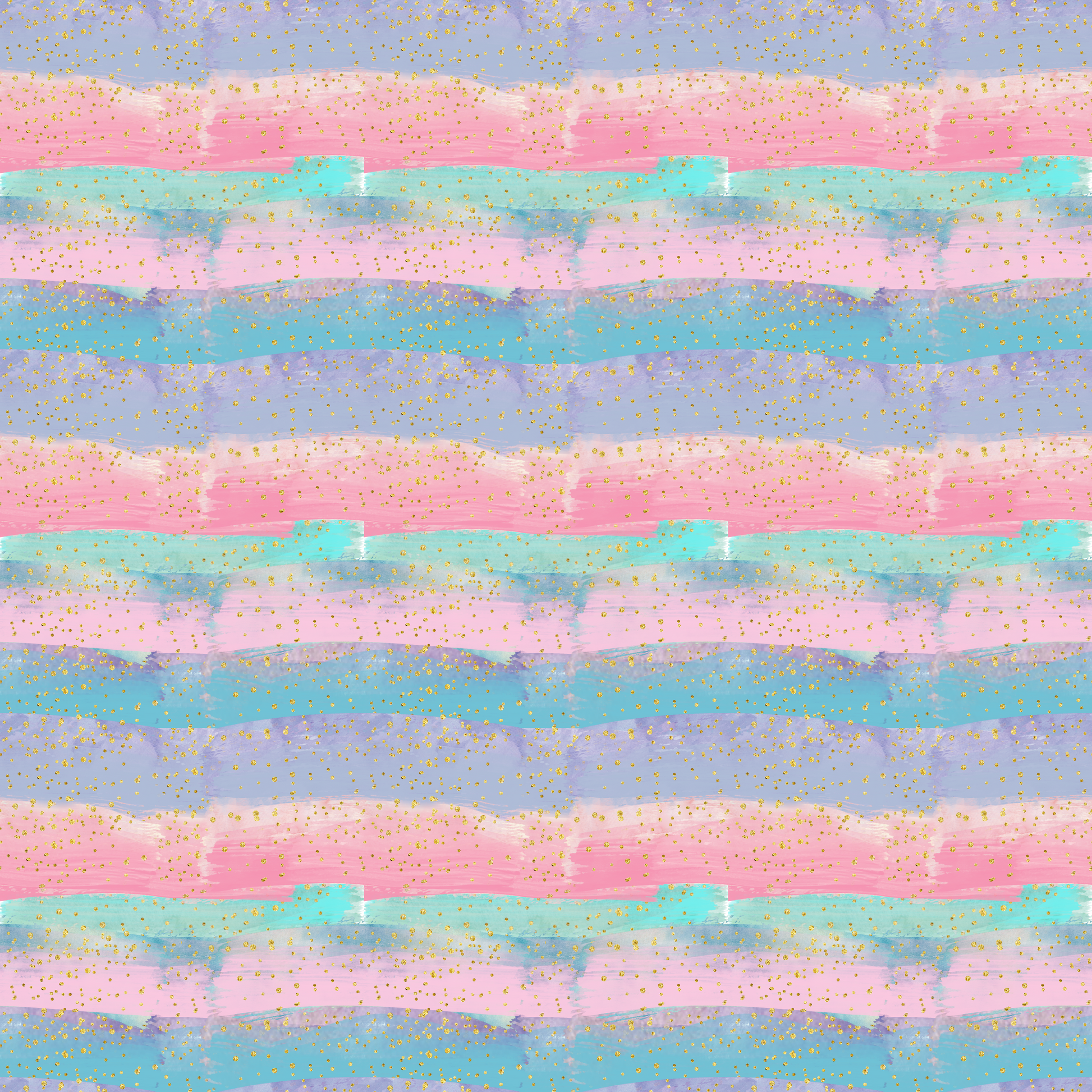 Pastel Paint Brushstrokes Patterned Vinyl Sheet