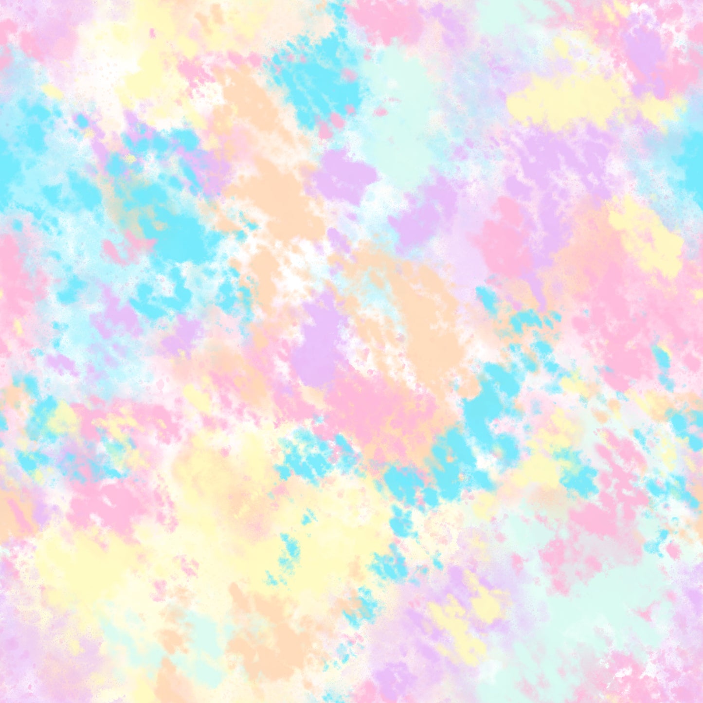 Rainbow Pastel Splatter 12x12 Patterned Vinyl Sheet