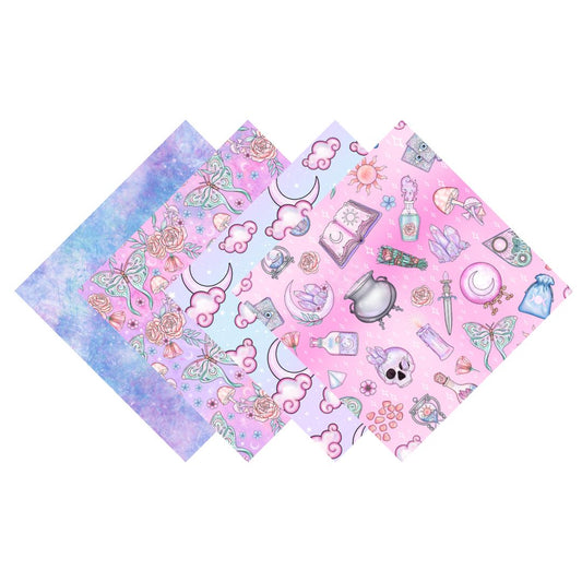 Pastel Witch Patterned Vinyl Pack