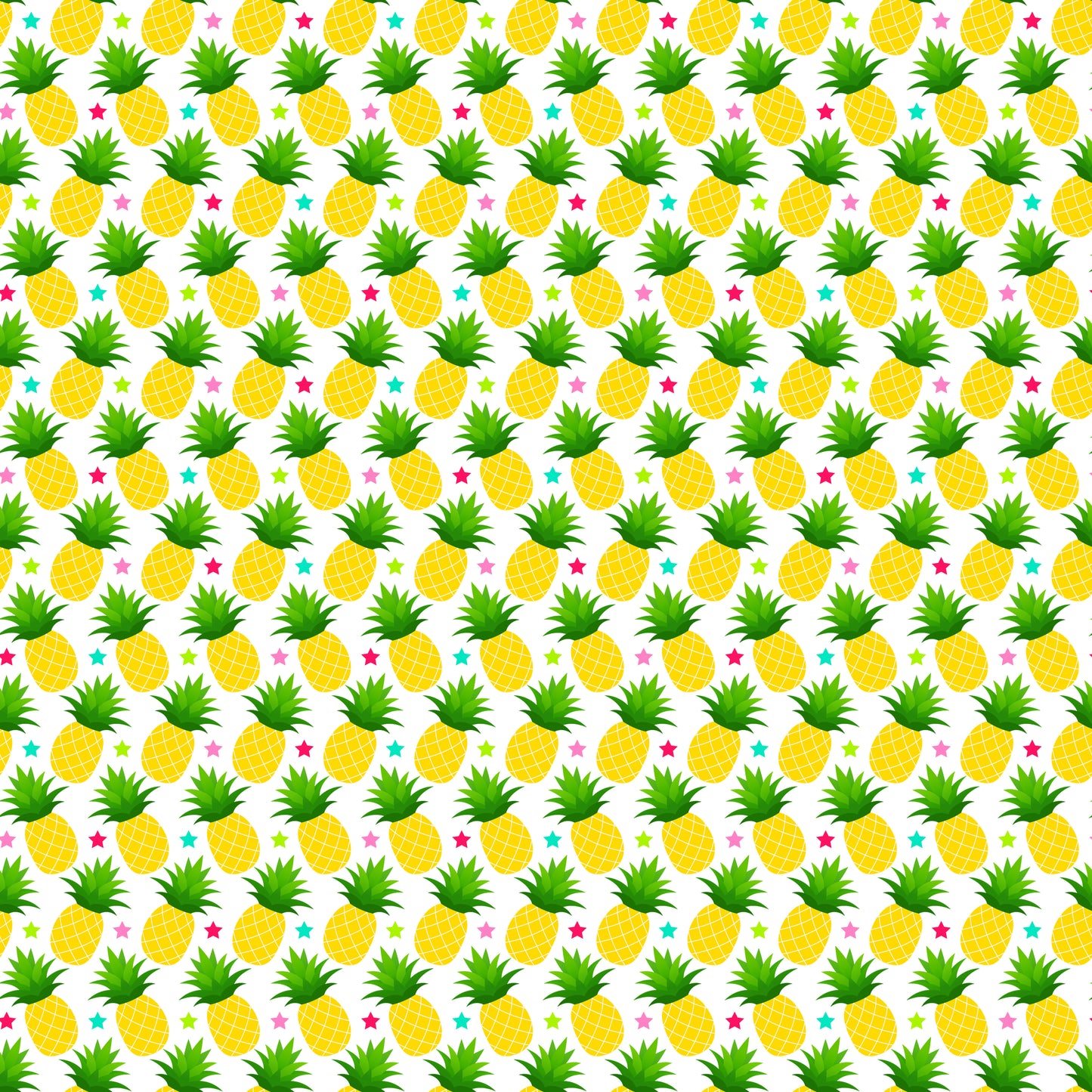 Pineapple Stars 12x12 Patterned Vinyl Sheet