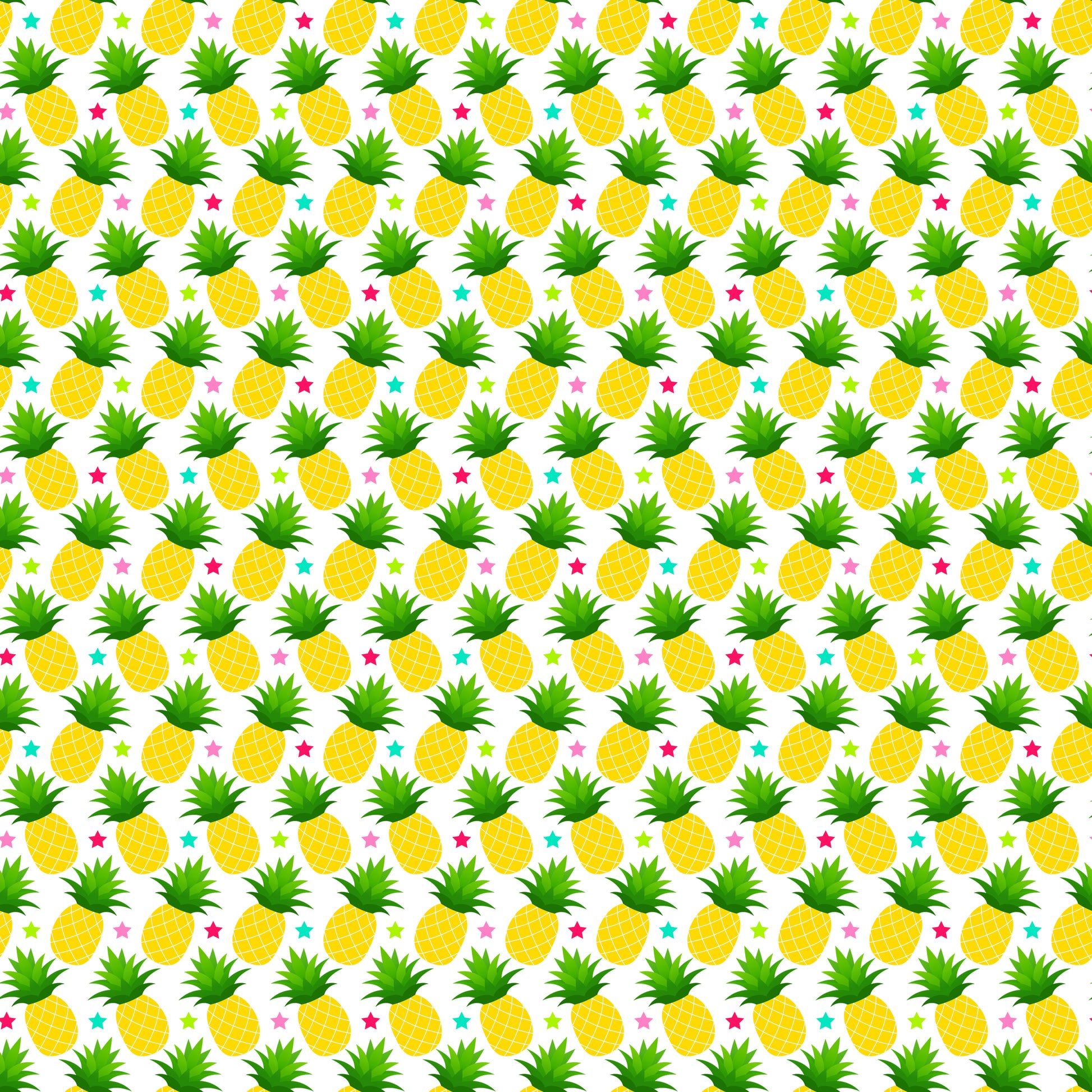 Pineapple Stars 12x12 Patterned Vinyl Sheet
